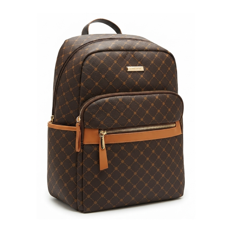 Cafe Mochila oficio estampada porta laptop - Imagen 1