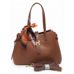 Bolso tipo cebollita con pañoleta